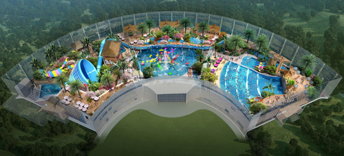 最新の会社の事例について 朔州市Xinglehai水公園