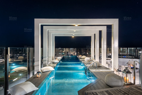 最新の会社の事例について 革新的なウォーターパークホテルデザイン