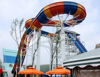 大人の水のスライド、水楽しみのためのGaintの水公園のカスタマイズされたブーメランの水のスライド