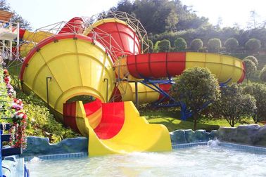 ティーネージャー/水公園装置のための巨大なガラス繊維水スライドの癇癪の谷