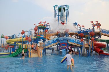 浮遊水水の運動場水家の大きい主題のホテル屋外水公園