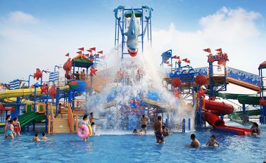 巨大な水家の水の運動場水家の遊園地装置