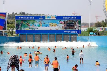 屋外の水公園のための最も大きい屋外水公園の波のプールの構造の強い力