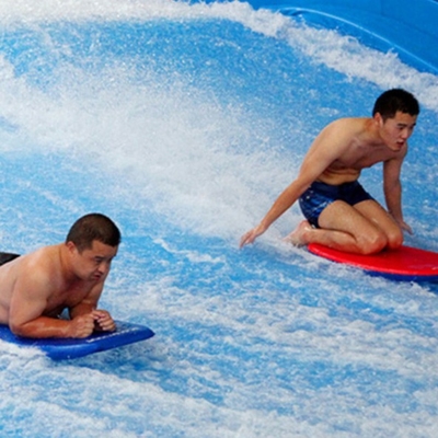 水公園のためのカスタマイズされた色のFlowrider水乗車の倍の人々の使用板