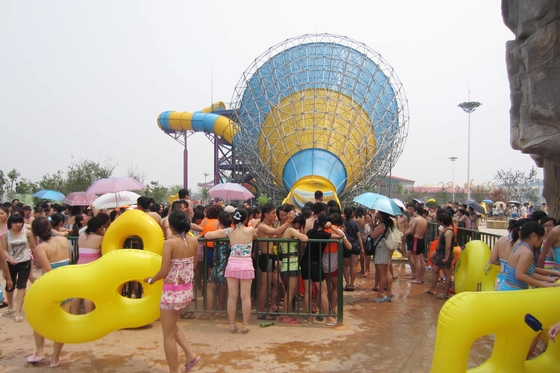 中国の冒険水公園のための最もよい質の娯楽ガラス繊維水スライド