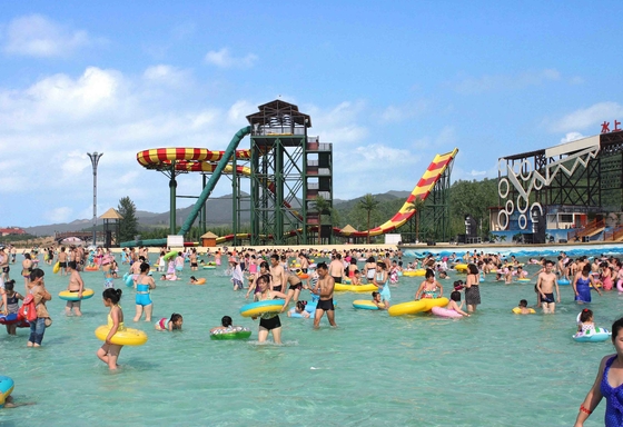 グラス ファイバーの水公園装置、ホテルのプロジェクトのための水公園の魅力