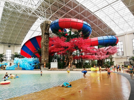 カスタマイズされる水公園の大人および子供のトルネード水スライドの大きい