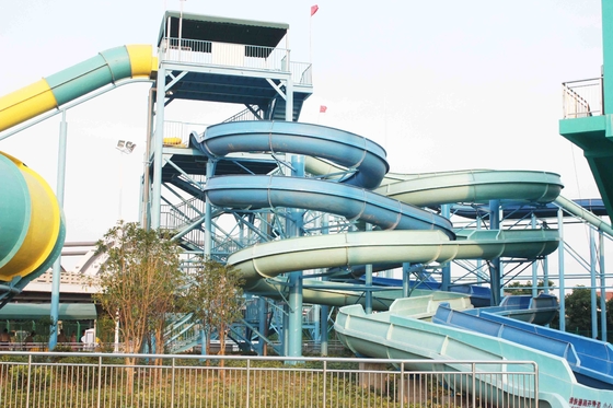 水公園休暇の注文水スライドのローカル巨大なホテル
