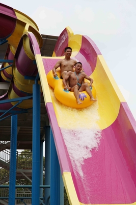 巨大な水公園装置の刺激的なプールのガラス繊維のWaterslides