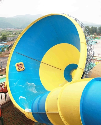 水公園の娯楽冒険のWaterpark装置のための大きいトルネード ガラス繊維水スライド
