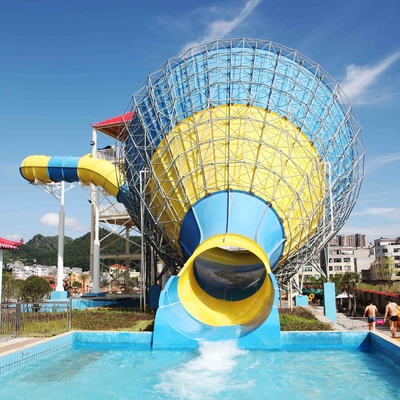 家族/水の演劇水のためのカスタマイズされたガラス繊維水スライドは駐車します