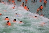 屋外の水公園のための最も大きい屋外水公園の波のプールの構造の強い力