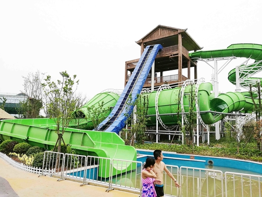 冒険の娯楽Waterparkのための商業アナコンダのガラス繊維水スライド