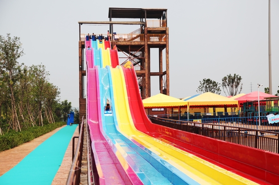 使用されるホテル/リゾートのための 304 ステンレス鋼水テーマ パークの Waterslide