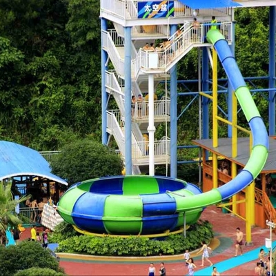 大きい水の催し物公園装置/テーマ パークは構造のガラス繊維水スライドを写し出します