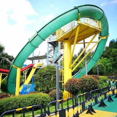 刺激的な水の LoopBody のスライドの水公園のガラス繊維水スライド、プラットホームの高さ 16m