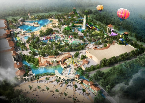 水公園の概念設計/カスタマイズされた水公園/専門水公園はチームを組み立てます