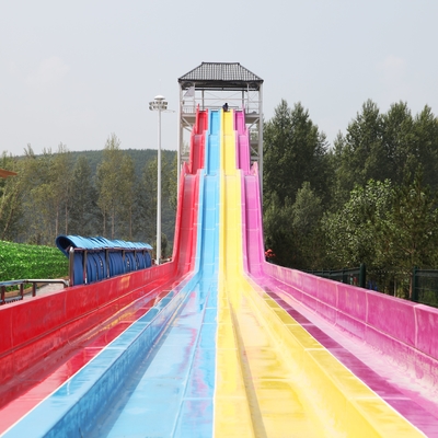 熱い販売の娯楽 Waterpark で使用される大人のための屋外のガラス繊維水スライド