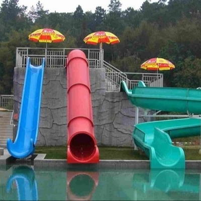 小型水公園の子供の水スライドの多彩なガラス繊維のプールのスライド