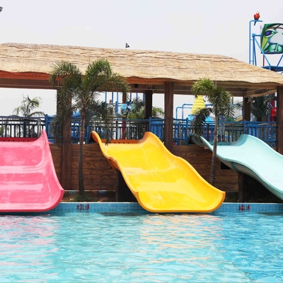 プールのための商業ガラス繊維の子供の水スライド水公園装置