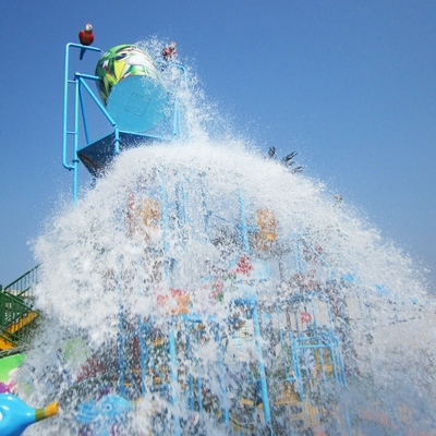 屋外水ゲームの運動場水公園、100 人のライダー OEM のための大きい水家