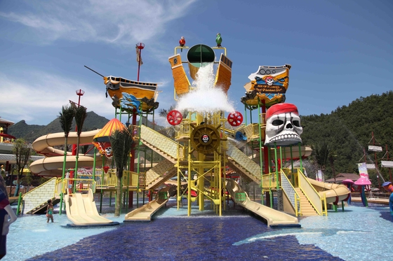 カスタマイズされた巨大な水家の水のスポーツ水公園の遊園地装置