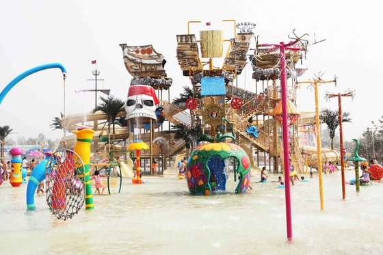 巨大な水家の水の運動場水公園の遊園地装置