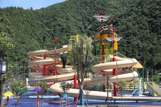 巨大な水家の水の運動場水公園の遊園地装置