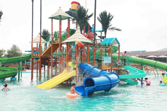 ガラス繊維の水の運動場装置の相互ガラス繊維プロダクトは/水公園プロダクトをカスタマイズしました