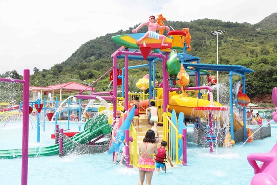 子供、子供が付いている小型水公園のためのゲームに滑ります水をまいて下さい（SW-SB）