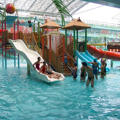 屋内/屋外の水公園装置、カスタマイズされる家族の楽しみのための子供の水運動場