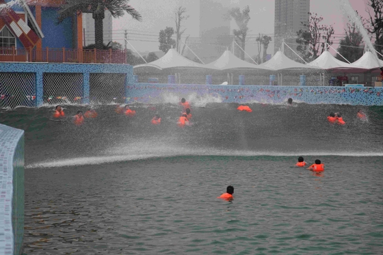 Gaint水公園の家族の催し物のための屋外水公園の波のプールの波機械