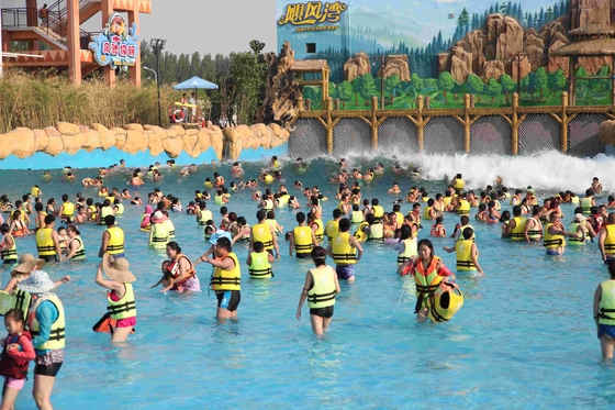 子供または大人/水公園のプロジェクトのための家族の楽しみ水公園の波のプール