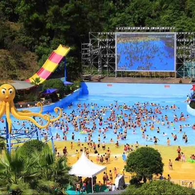 水公園のための3mの波高さの巨大な空気圧縮機力の波のプール