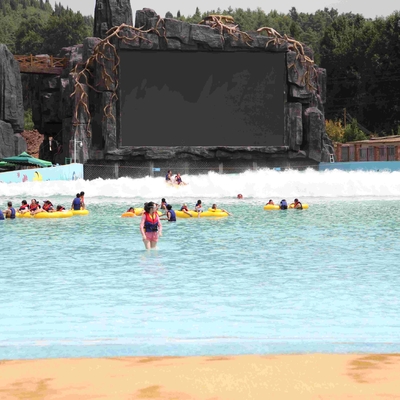 ステンレス鋼フィルターとの最も大きい屋外水公園の波のプールの構造の強い力