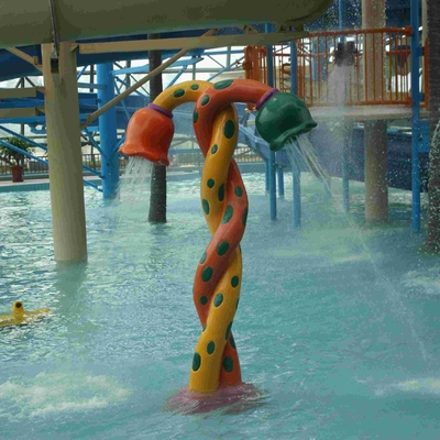 楽しみのwaterparksの水ポンプ機械が付いている水スプレー公園装置