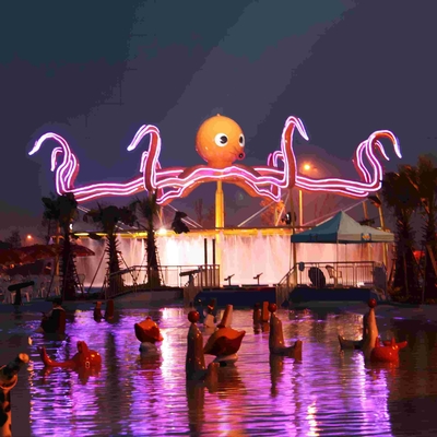 水公園装置のタコの水スプレーが付いている商業スプレー公園装置