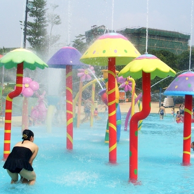 子供のための屋外のガラス繊維水スプレー公園装置/水生演劇装置