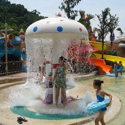 子供/子供のためのガラス繊維のスプレー公園装置は水公園装置をカスタマイズしました