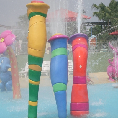 子供/子供の楽しみのためのカスタマイズされたコイのカートンのスプレー公園の水公園装置