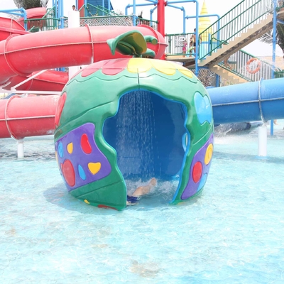 プールの子供/子供の楽しみのためのカスタマイズされた多彩なコイのスプレーの水公園装置