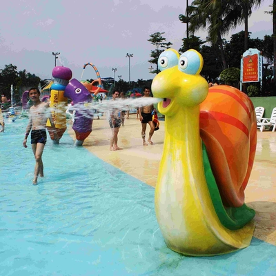 ガラス繊維の水楽しみのための物質的な庭のスプレー公園装置水噴水