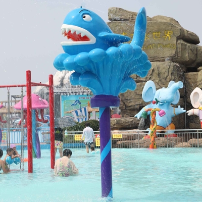 スプレー公園装置の演劇水ゲームのためのおかしいスプレーのクジラのおもちゃ