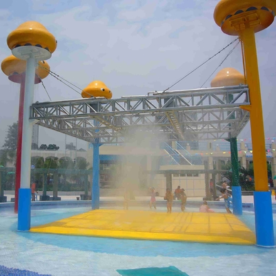 くらげの世界の鋼鉄大きい水の演劇のスプレー公園装置の漫画の構造