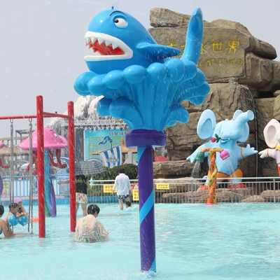 催し物は水ゲームのクジラのスプレー水公園装置の外の/カスタマイズされるからかいましたり/大人