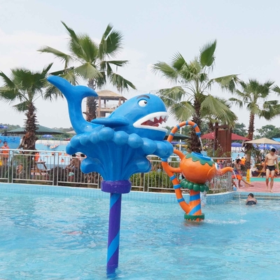 催し物は水ゲームのクジラのスプレー水公園装置の外の/カスタマイズされるからかいましたり/大人