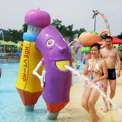 子供水公園のための子供および大人水公園装置のスプレーの水の演劇の構造3~5人