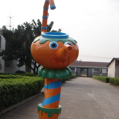 水公園装置の水の演劇は水ゲームの茶港のスプレー公園装置をからかいます