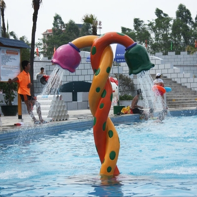 水公園装置の水の演劇、家族のレクリエーションのスプレーは水公園のための水ゲームをからかいます