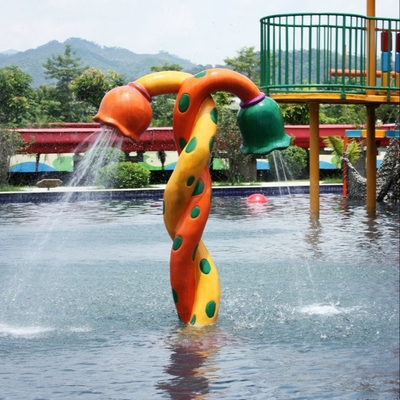 水公園装置の水の演劇、家族のレクリエーションのスプレーは水公園のための水ゲームをからかいます